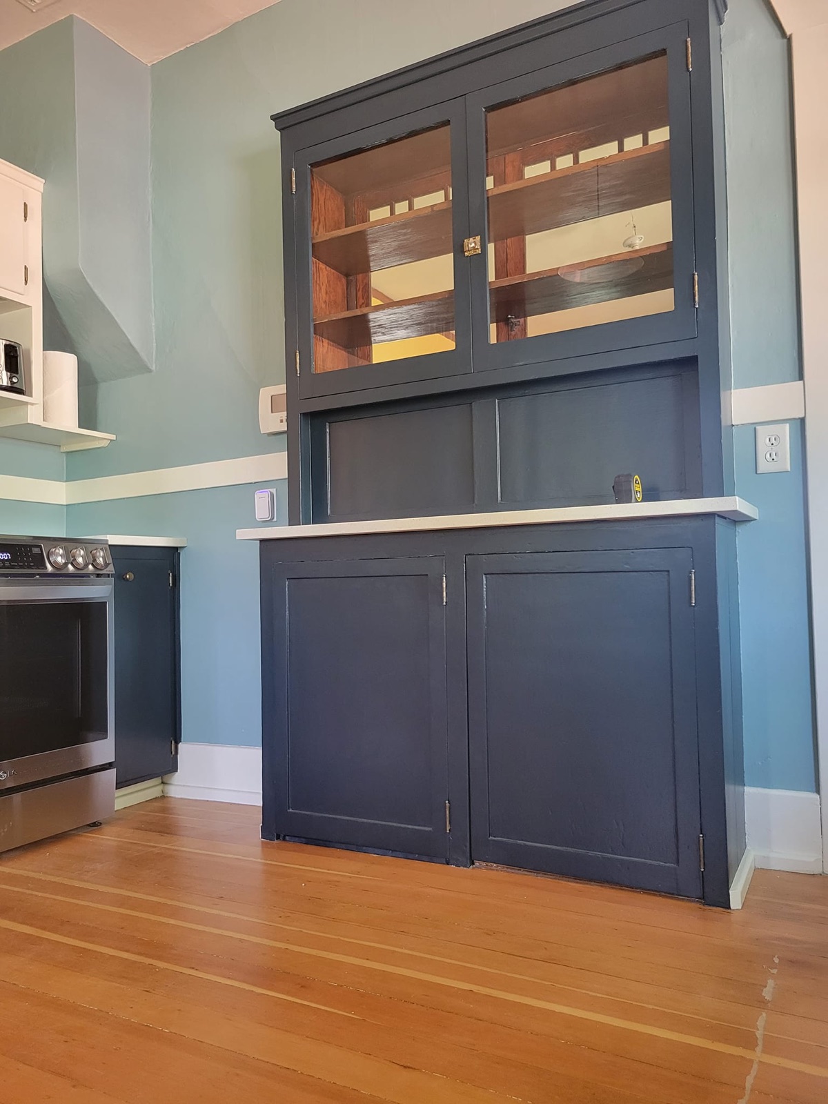 Built-in Hutch Refinish